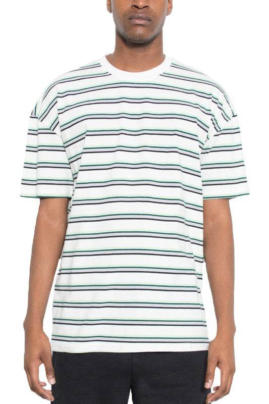 Striped Round Neck Tshirt - Shop Style & More | Fresh Looks, Everyday Deals & Free Shipping
