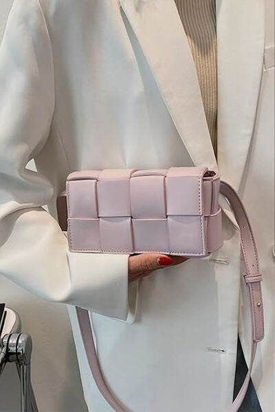 Zenana Vegan Leather Woven Crossbody Bag - Shop Style & More | Fresh Looks, Everyday Deals & Free Shipping