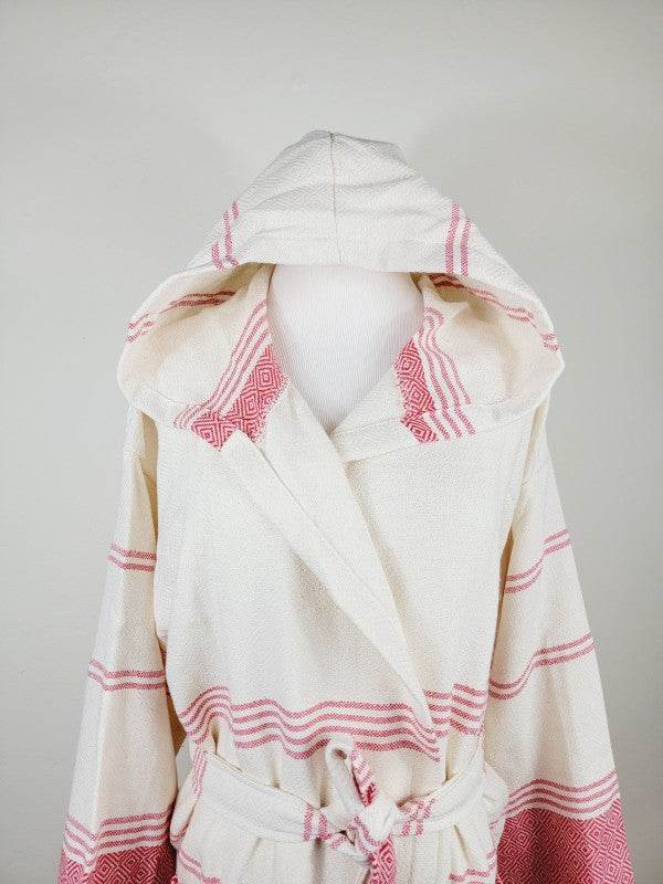 Unisex Robe, Beach or spa Robe with pockets - Red - Shop Style & More | Fresh Looks, Everyday Deals & Free Shipping