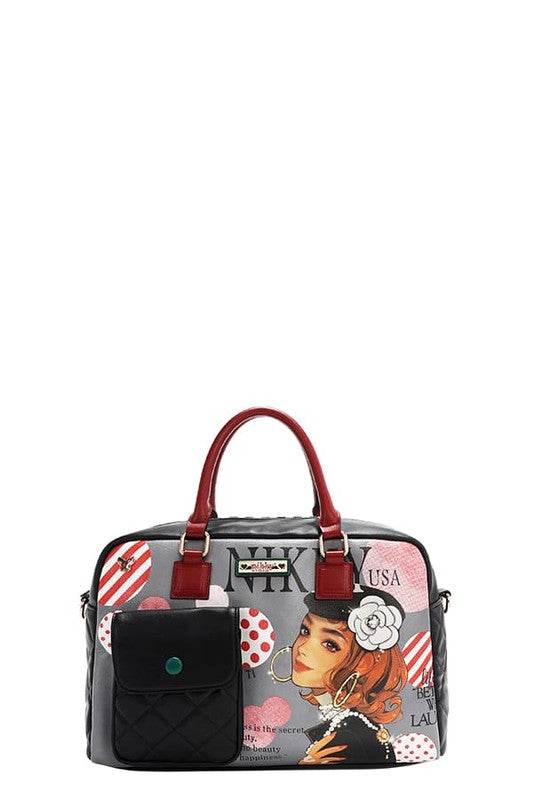 Nicole Lee USA Eco-Leather Boston Bag - Shop Style & More | Fresh Looks, Everyday Deals & Free Shipping