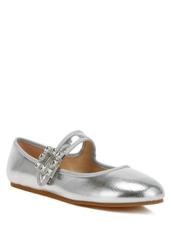 Upstage Brooch Mary Jane Ballerinas - Shop Style & More | Fresh Looks, Everyday Deals & Free Shipping