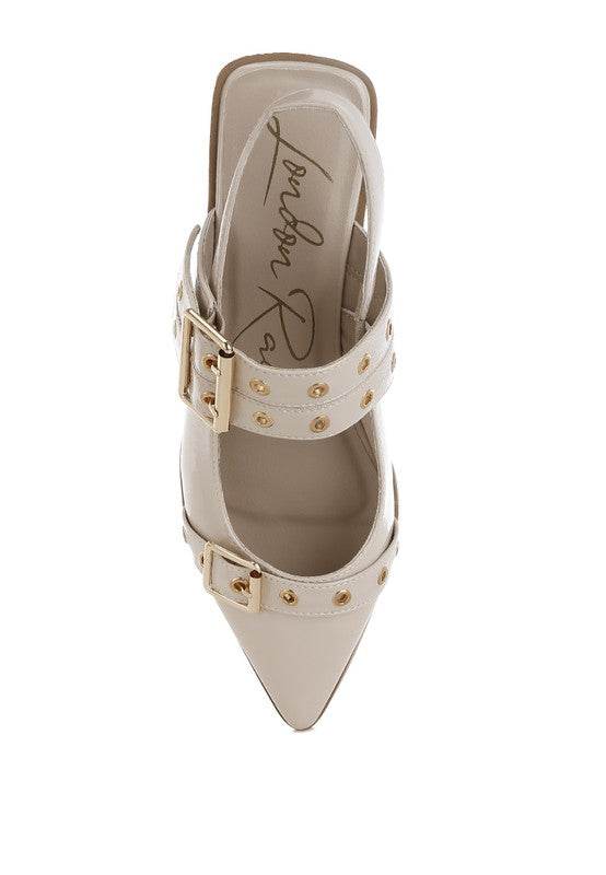 Betula Eyelets & Buckle Detail Flats - Shop Style & More | Fresh Looks, Everyday Deals & Free Shipping