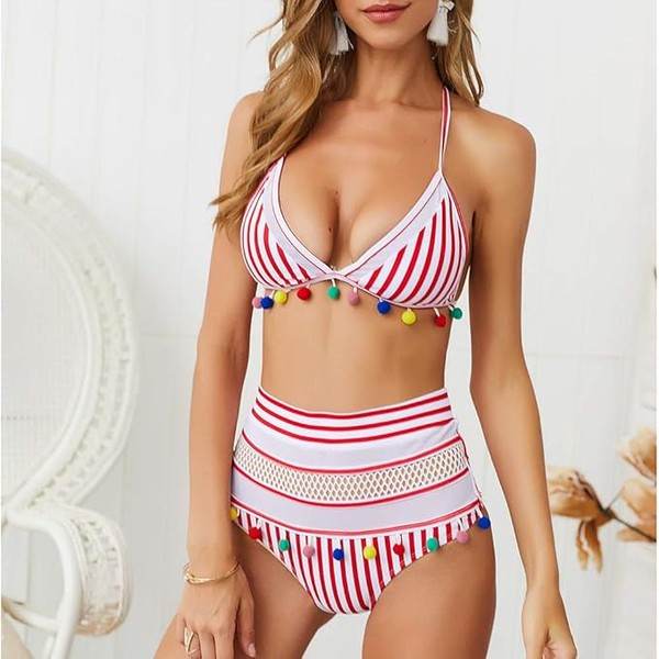 Two Pieces Color Ball Bikini - Shop Style & More | Fresh Looks, Everyday Deals & Free Shipping