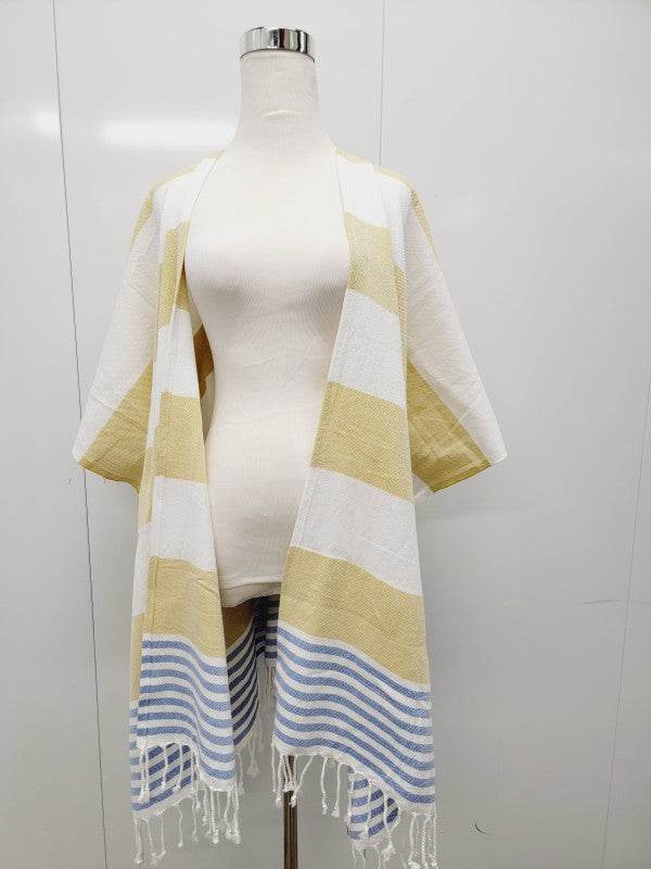 Beach cover up, Beach Dress open front - Mustard - Shop Style & More | Fresh Looks, Everyday Deals & Free Shipping