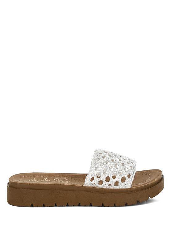 Sayura Woven Slip-On Flatforms - Shop Style & More | Fresh Looks, Everyday Deals & Free Shipping
