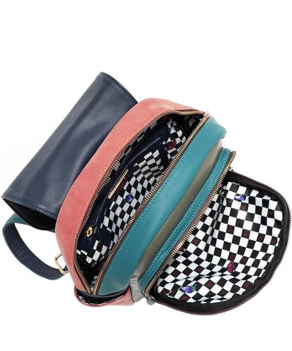 Nicole Lee USA Cat Eco-Leather Convertible Backpack Bag - Shop Style & More | Fresh Looks, Everyday Deals & Free Shipping