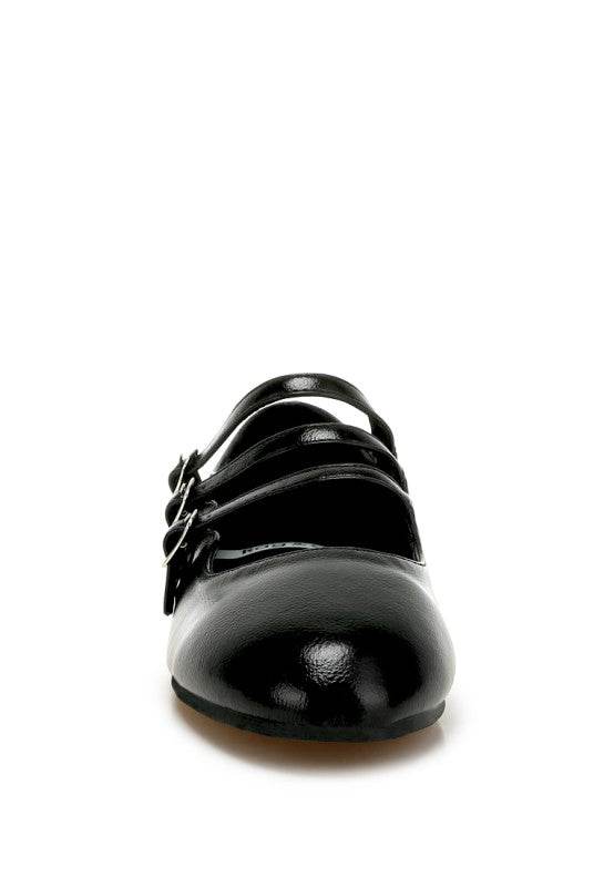 Macarina Triple Strap Mary Jane Ballerinas - Shop Style & More | Fresh Looks, Everyday Deals & Free Shipping