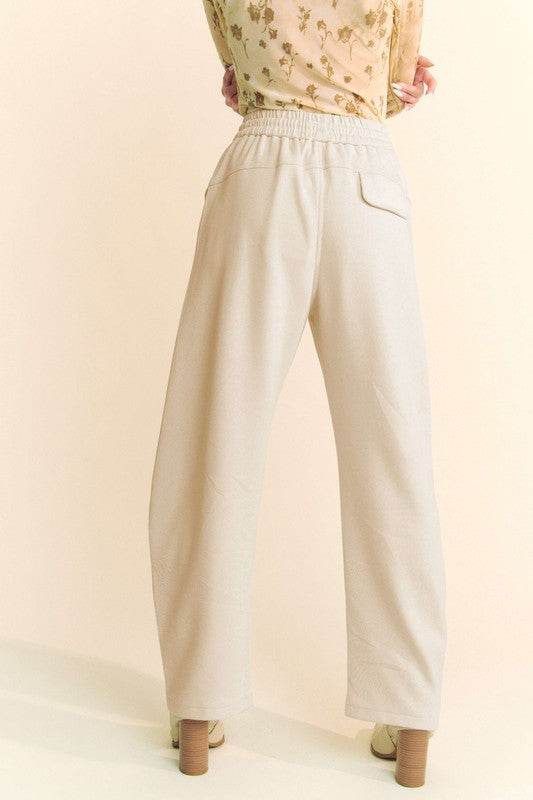Davi & Dani Drawstring Wide Leg Sweatpants - Shop Style & More | Fresh Looks, Everyday Deals & Free Shipping