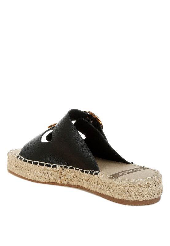 Palala Genuine Soft Leather Square Toe Espadrilles - Shop Style & More | Fresh Looks, Everyday Deals & Free Shipping