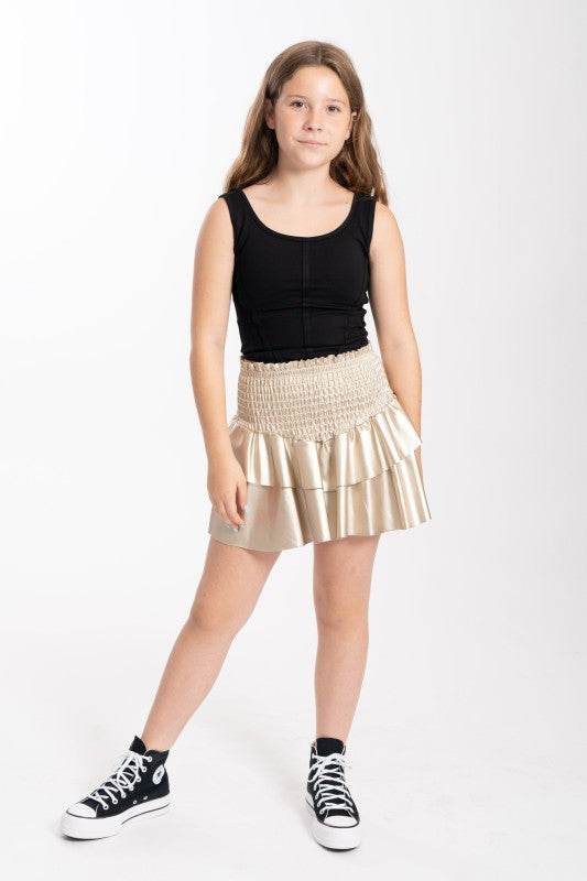 Juniors Leather Julia Skirt - Shop Style & More | Fresh Looks, Everyday Deals & Free Shipping