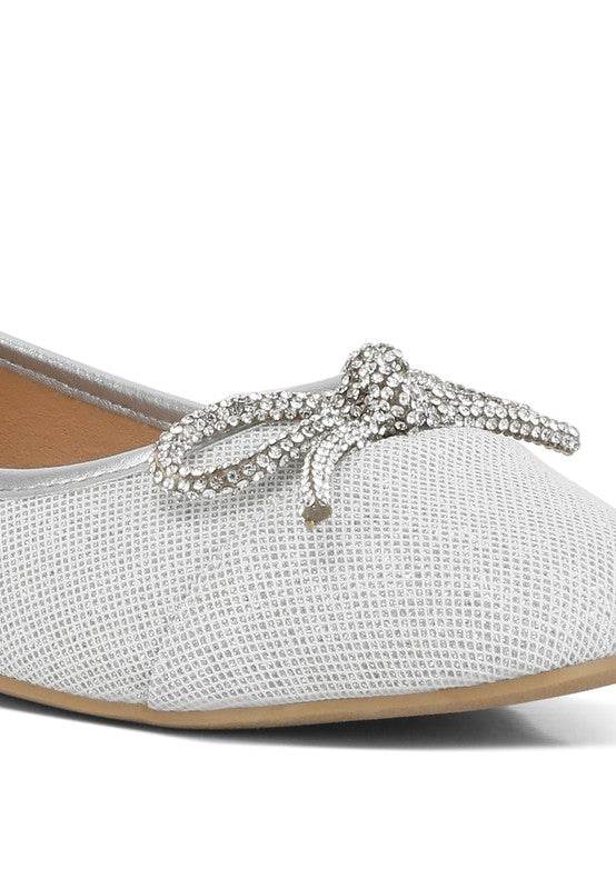 Gizeh Women Rhinestone Embellished Ballerinas - Shop Style & More | Fresh Looks, Everyday Deals & Free Shipping