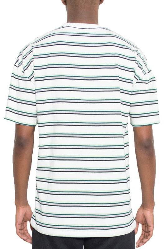 Striped Round Neck Tshirt - Shop Style & More | Fresh Looks, Everyday Deals & Free Shipping