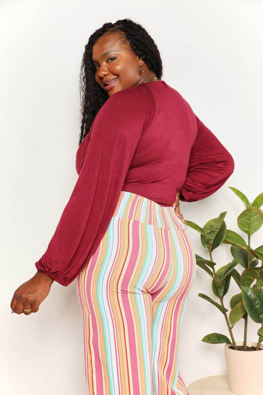 Culture Code Full Size V-Neck Bodysuit - Shop Style & More | Fresh Looks, Everyday Deals & Free Shipping