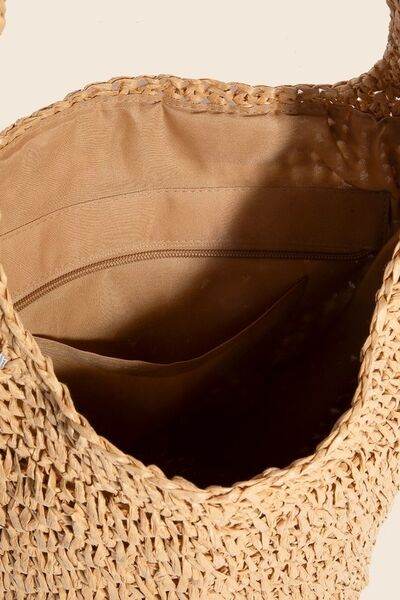 Fame Intricate Braided Hobo Shoulder Bag - Shop Style & More | Fresh Looks, Everyday Deals & Free Shipping