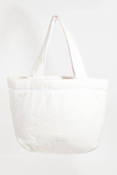 Fame Square Microfiber Tote Bag - Shop Style & More | Fresh Looks, Everyday Deals & Free Shipping