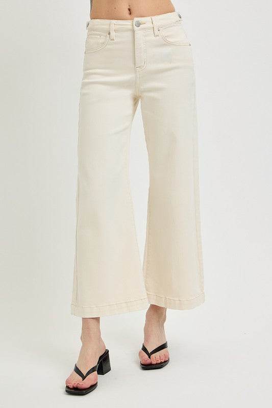 RISEN Full Size Tummy Control Cropped Bootcut Jeans Plus Size - Shop Style & More | Fresh Looks, Everyday Deals & Free Shipping
