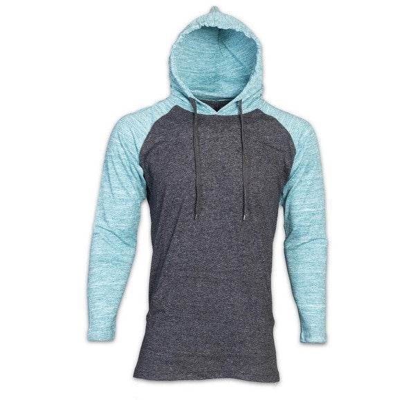 Raglan Long Sleeves Light Weight Hoodie - Shop Style & More | Fresh Looks, Everyday Deals & Free Shipping
