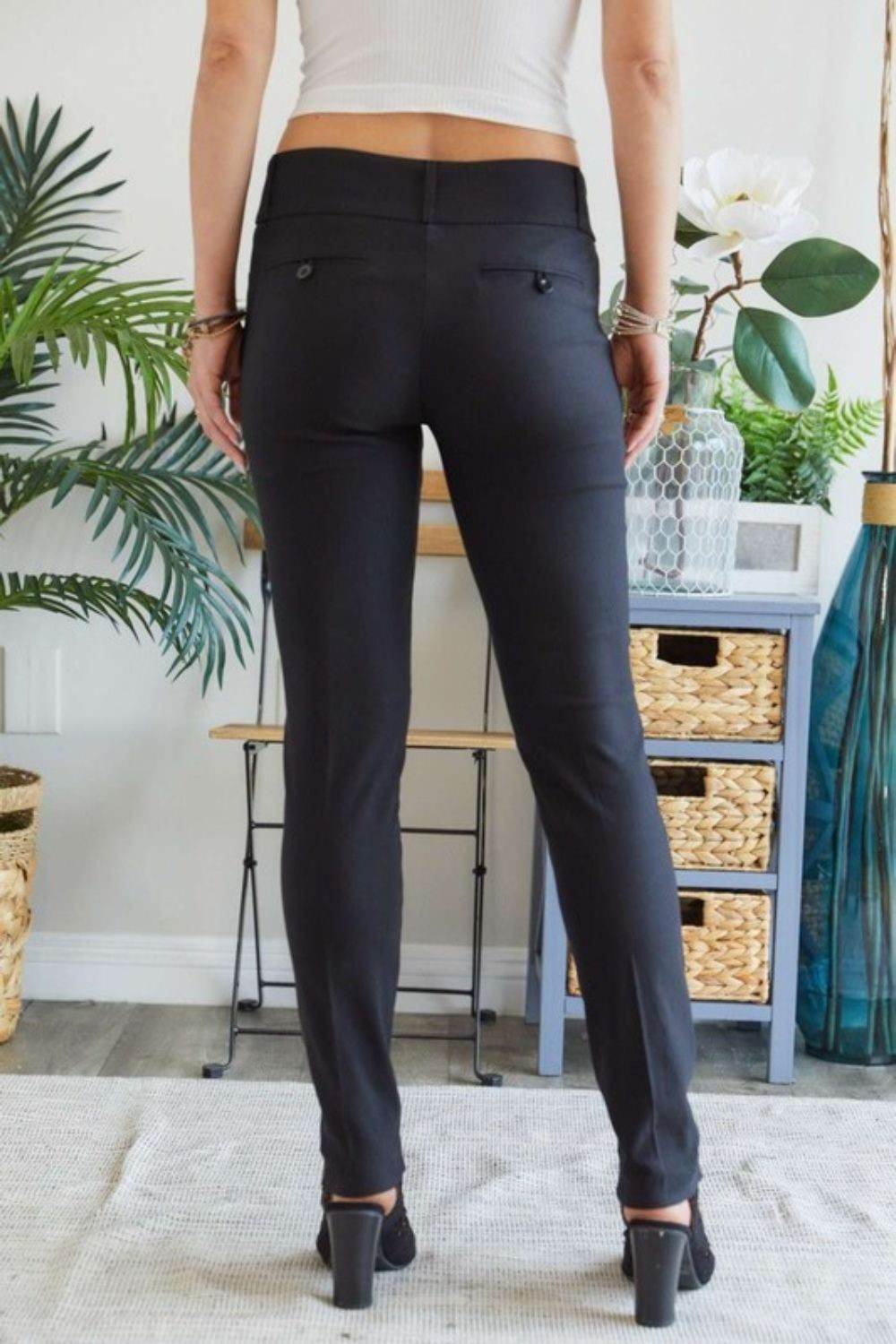 ADORA Mid Rise Skinny Pants - Shop Style & More | Fresh Looks, Everyday Deals & Free Shipping