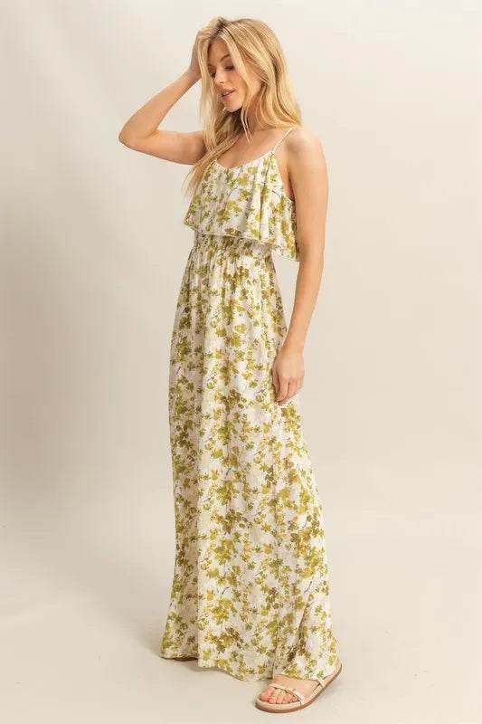 HYFVE Floral Print Spaghetti Strap Wide Leg Jumpsuit - Shop Style & More | Fresh Looks, Everyday Deals & Free Shipping