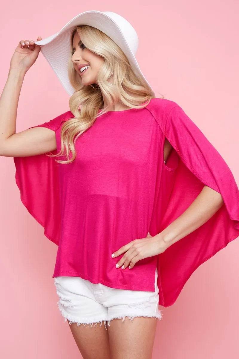 BiBi Fold Over Back Detailed Top - Shop Style & More | Fresh Looks, Everyday Deals & Free Shipping