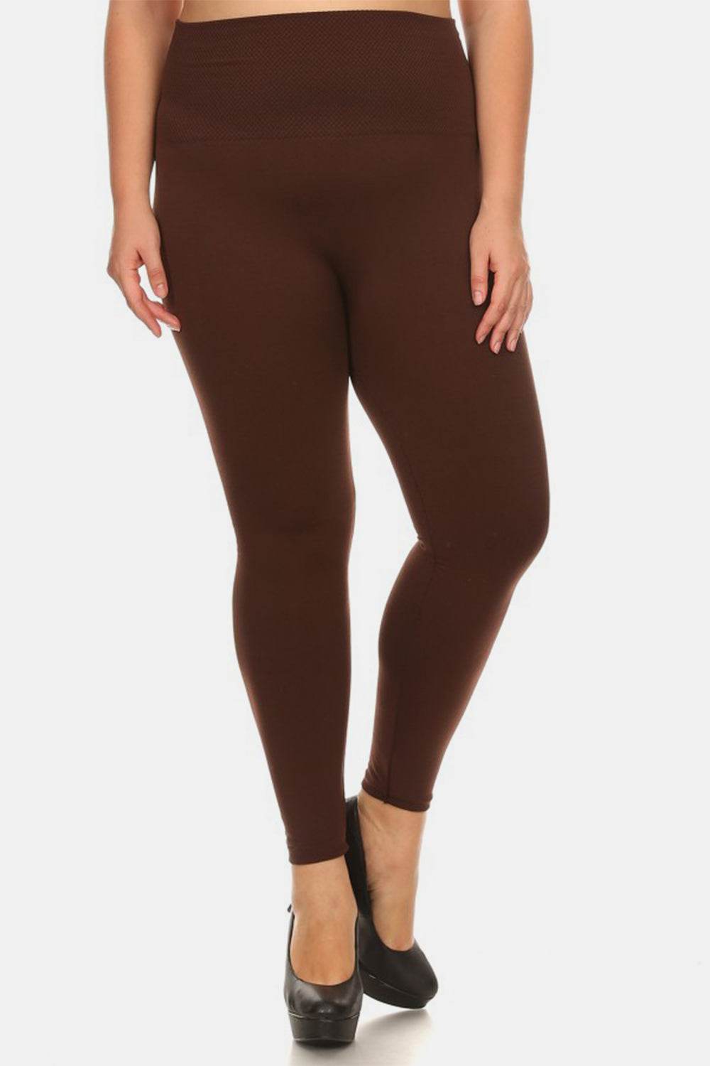 Yelete Full Size Seamless Fleece Lined Leggings - Shop Style & More | Fresh Looks, Everyday Deals & Free Shipping