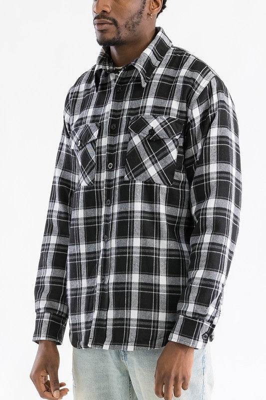 Mens Quilted Padded Flannel - Shop Style & More | Fresh Looks, Everyday Deals & Free Shipping