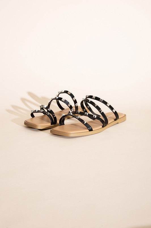 TEMIRA-S Stud Flat Slides - Shop Style & More | Fresh Looks, Everyday Deals & Free Shipping
