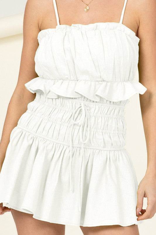 Cami Crop Top and Skort Set - Shop Style & More | Fresh Looks, Everyday Deals & Free Shipping