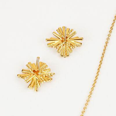 Starburst Gold-Plated Earrings and Necklace Set - Shop Style & More | Fresh Looks, Everyday Deals & Free Shipping
