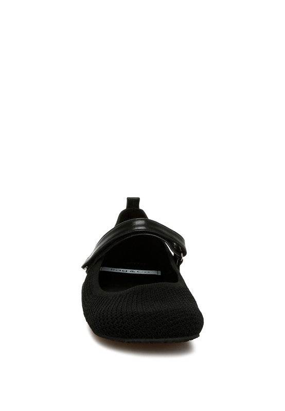 Nordeux Velcro Strap Mary Jane Ballerinas - Shop Style & More | Fresh Looks, Everyday Deals & Free Shipping