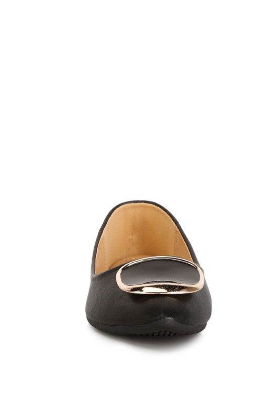 Karder Brooch Detail Ballet Flats - Shop Style & More | Fresh Looks, Everyday Deals & Free Shipping