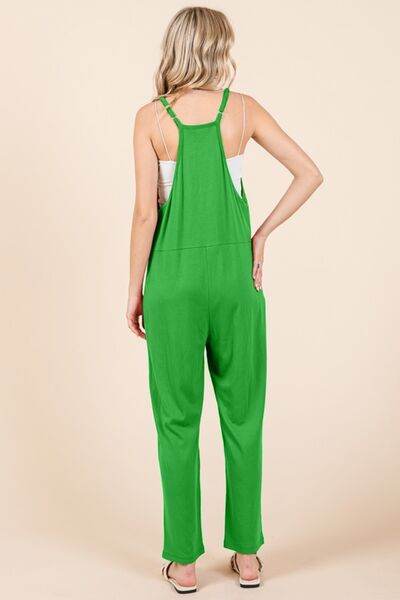 Culture Code Full Size Sleeveless Jumpsuit with Pockets - Shop Style & More | Fresh Looks, Everyday Deals & Free Shipping