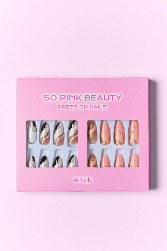SO PINK BEAUTY Press On Nails 2 Packs - Shop Style & More | Fresh Looks, Everyday Deals & Free Shipping