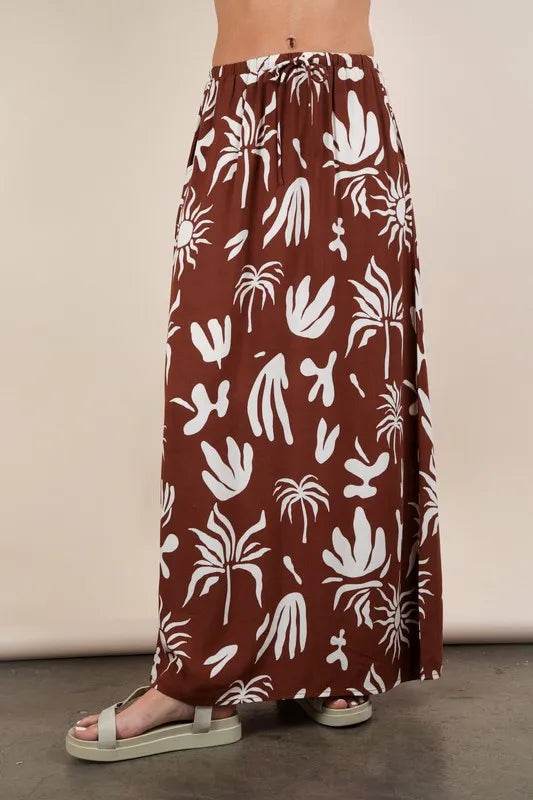 VERY J Printed Resort Midi Skirt - Shop Style & More | Fresh Looks, Everyday Deals & Free Shipping