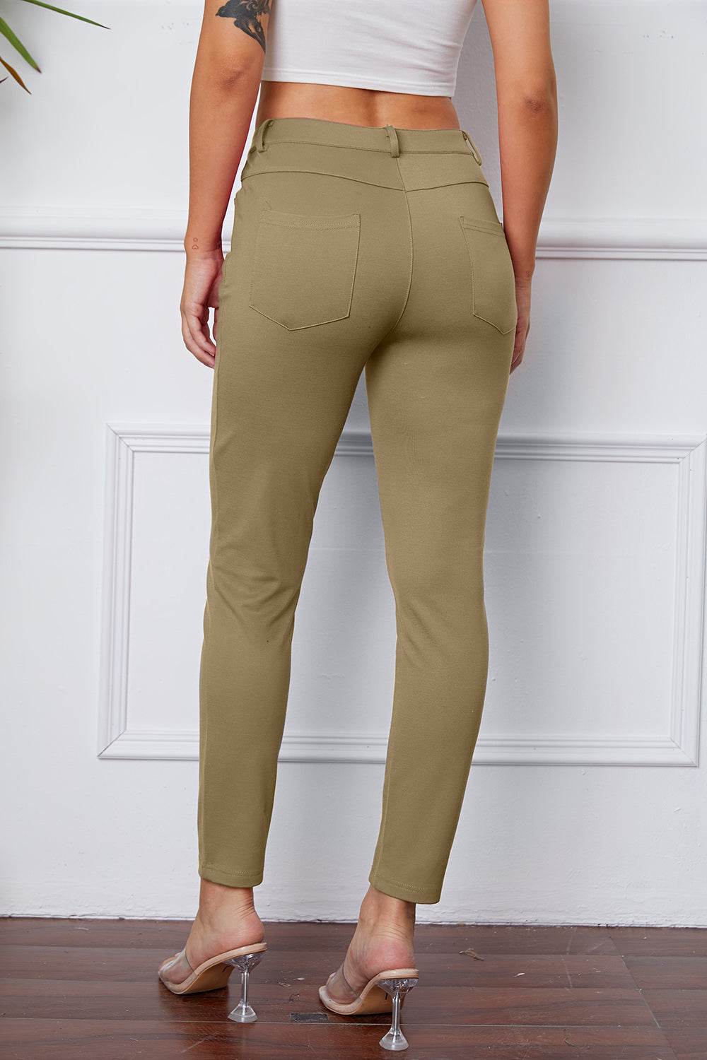StretchyStitch Pants by Basic Bae - Shop Style & More | Fresh Looks, Everyday Deals & Free Shipping