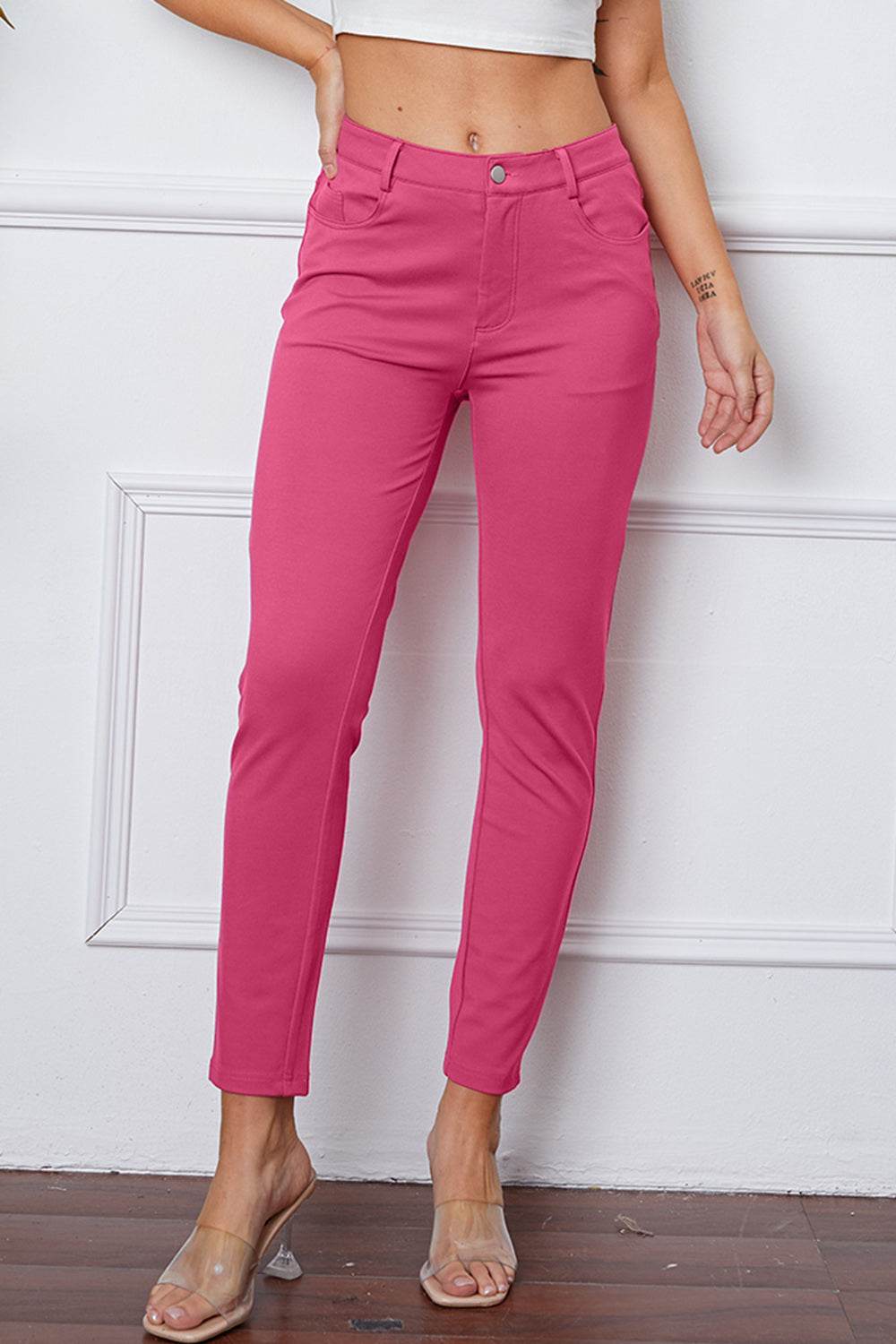StretchyStitch Pants by Basic Bae - Shop Style & More | Fresh Looks, Everyday Deals & Free Shipping