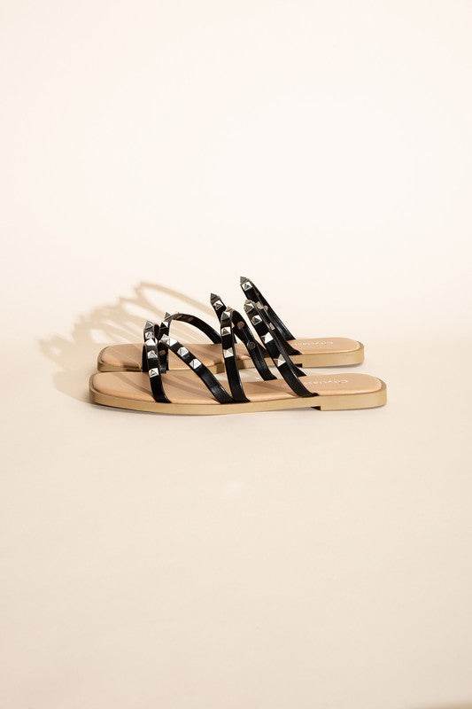 TEMIRA-S Stud Flat Slides - Shop Style & More | Fresh Looks, Everyday Deals & Free Shipping