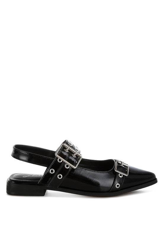 Betula Eyelets & Buckle Detail Flats - Shop Style & More | Fresh Looks, Everyday Deals & Free Shipping
