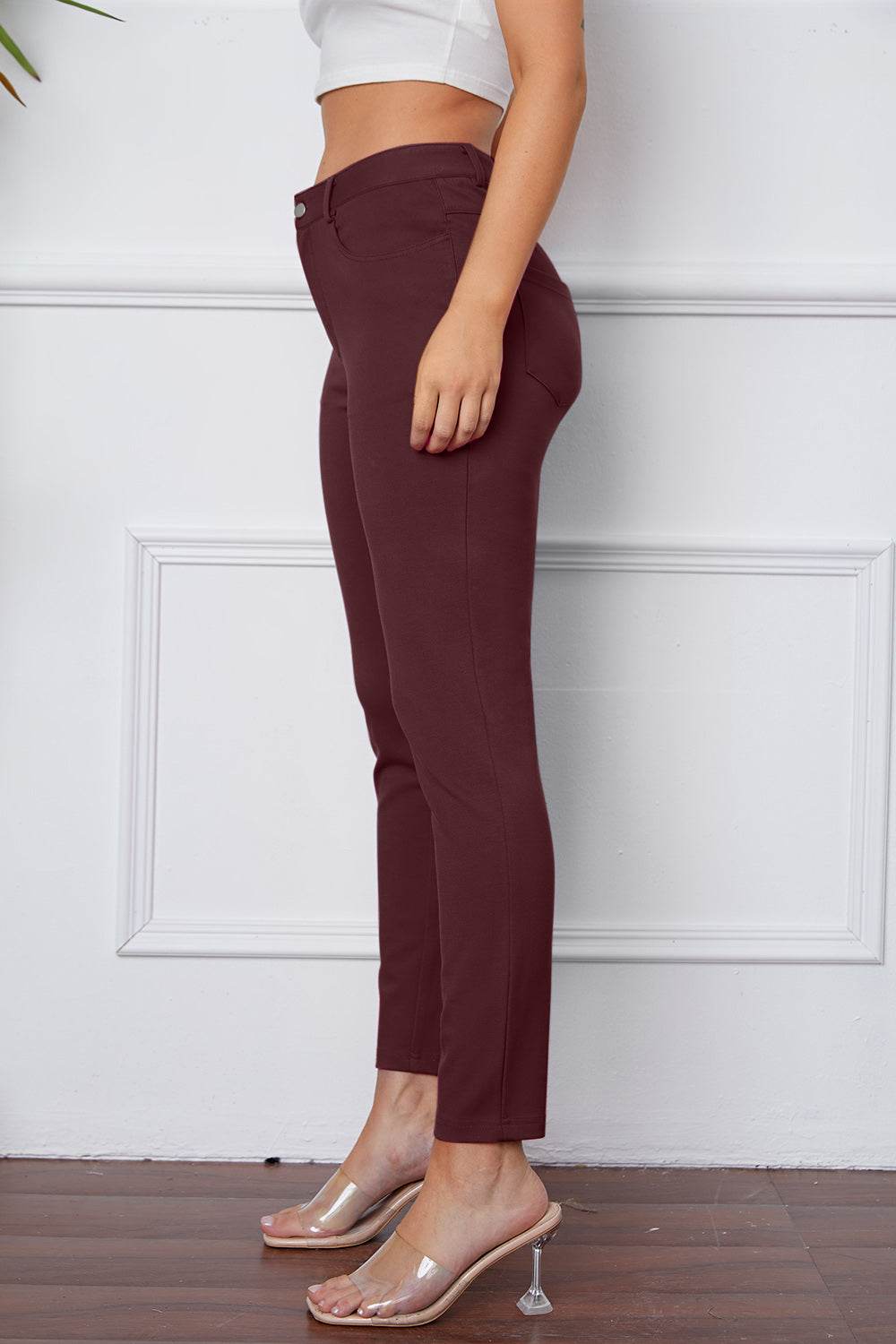 StretchyStitch Pants by Basic Bae - Shop Style & More | Fresh Looks, Everyday Deals & Free Shipping