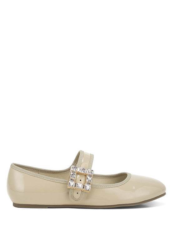 Upstage Brooch Mary Jane Ballerinas - Shop Style & More | Fresh Looks, Everyday Deals & Free Shipping