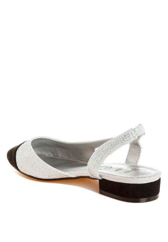 Rerita Rhinestone-Studded Glitter Sandals - Shop Style & More | Fresh Looks, Everyday Deals & Free Shipping