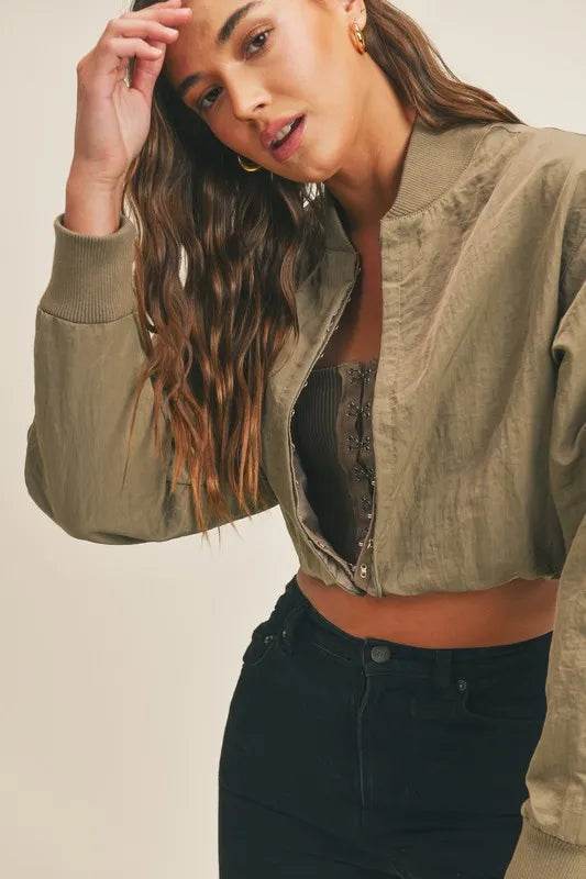 MABLE Long Sleeve Two Way Jacket - Shop Style & More | Fresh Looks, Everyday Deals & Free Shipping