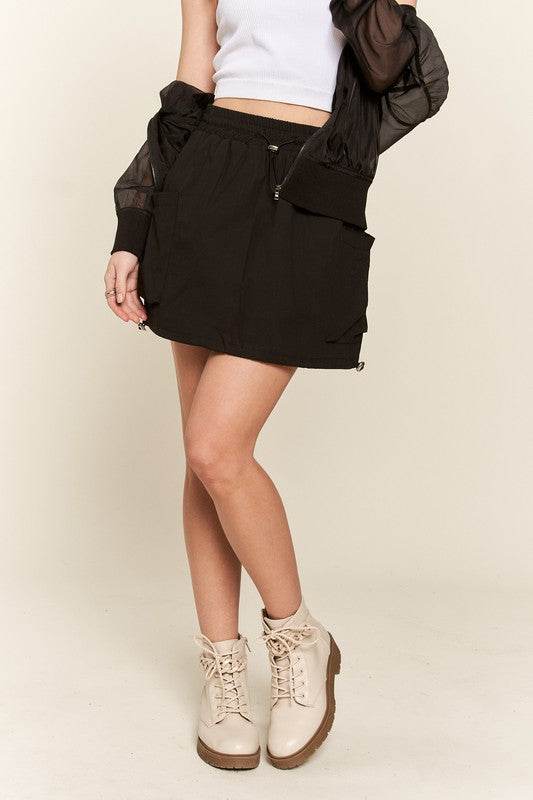 ADORA Drawstring Skort with Pockets - Shop Style & More | Fresh Looks, Everyday Deals & Free Shipping