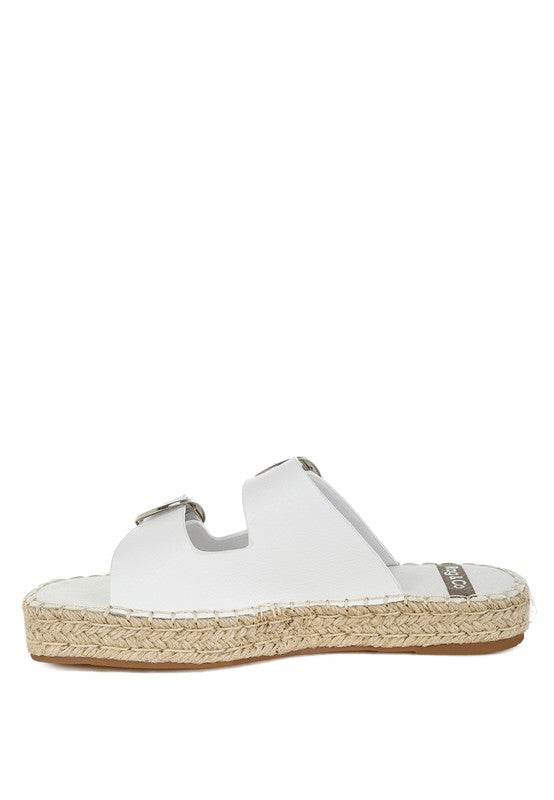 Palala Genuine Soft Leather Square Toe Espadrilles - Shop Style & More | Fresh Looks, Everyday Deals & Free Shipping