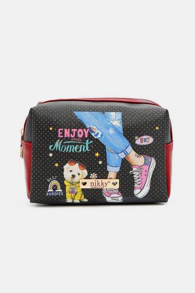 Nicole Lee USA Printed Extra Large Cosmetic Pouch - Shop Style & More | Fresh Looks, Everyday Deals & Free Shipping