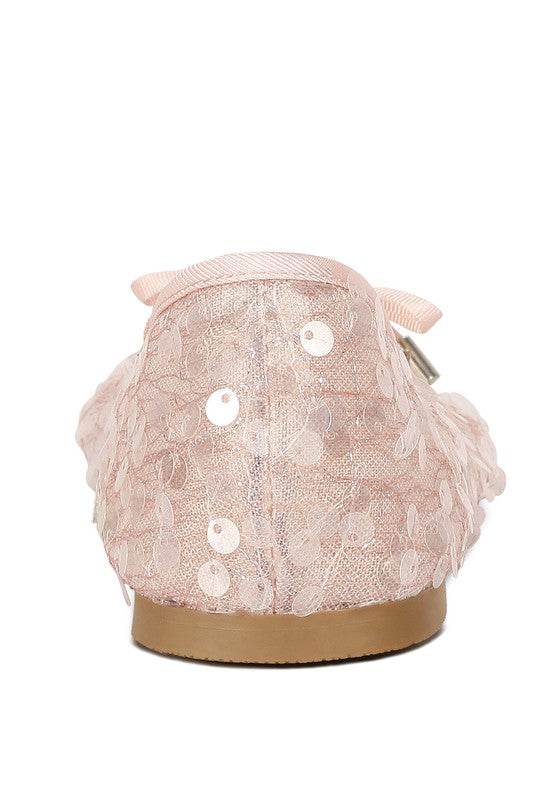 Lysander Sequin Embellished Sheer Ballet Flats - Shop Style & More | Fresh Looks, Everyday Deals & Free Shipping