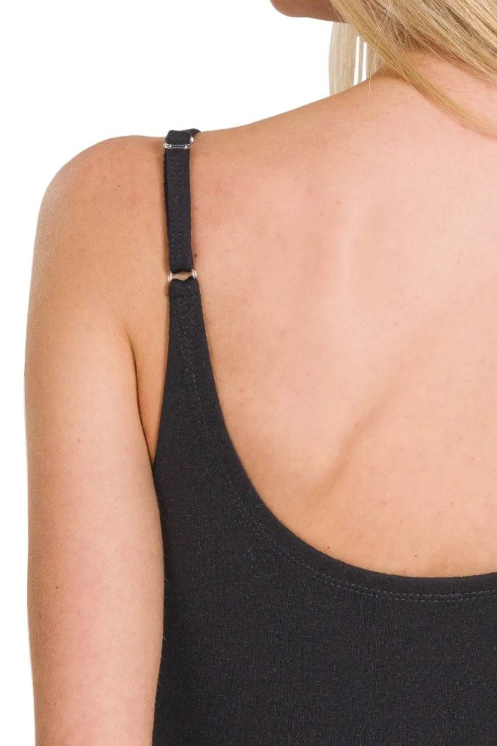 Zenana Ponte Spaghetti Strap Bodycon Mini Dress - Shop Style & More | Fresh Looks, Everyday Deals & Free Shipping