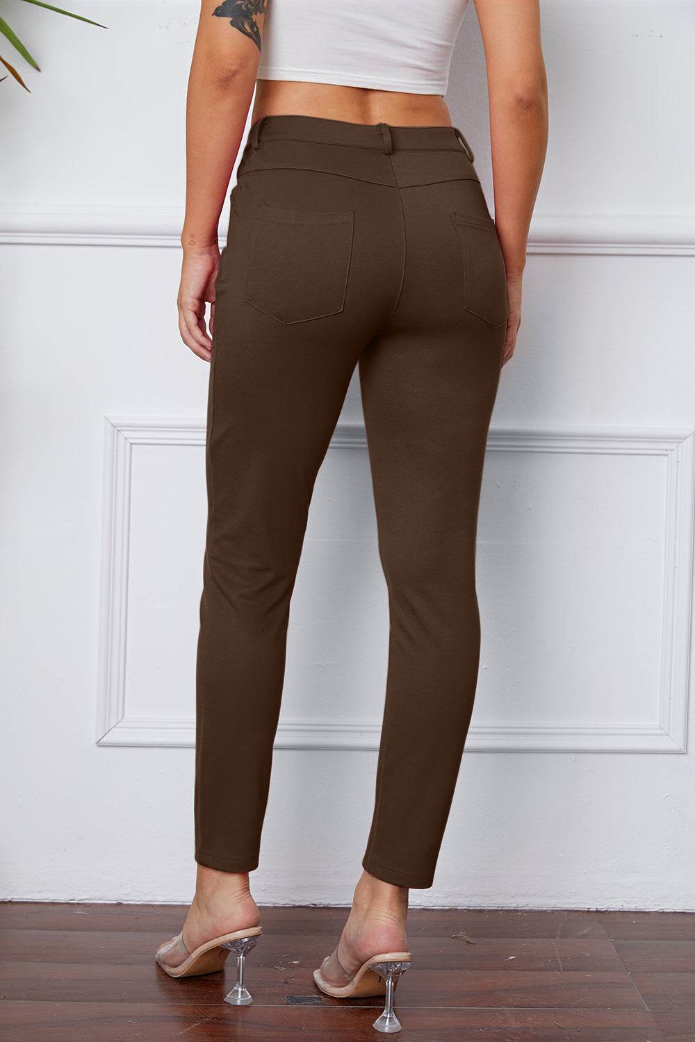 StretchyStitch Pants by Basic Bae - Shop Style & More | Fresh Looks, Everyday Deals & Free Shipping