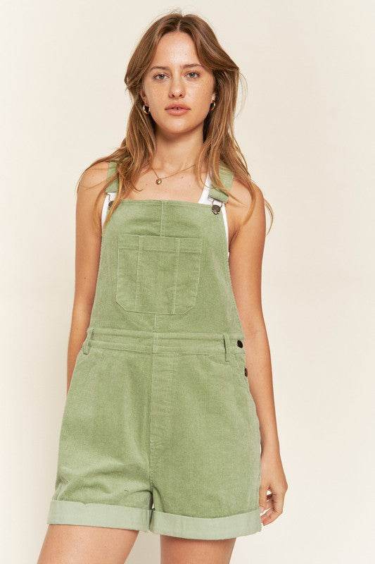 Corduroy Adjustable Shoulder Straps Overall PLUS - Shop Style & More | Fresh Looks, Everyday Deals & Free Shipping