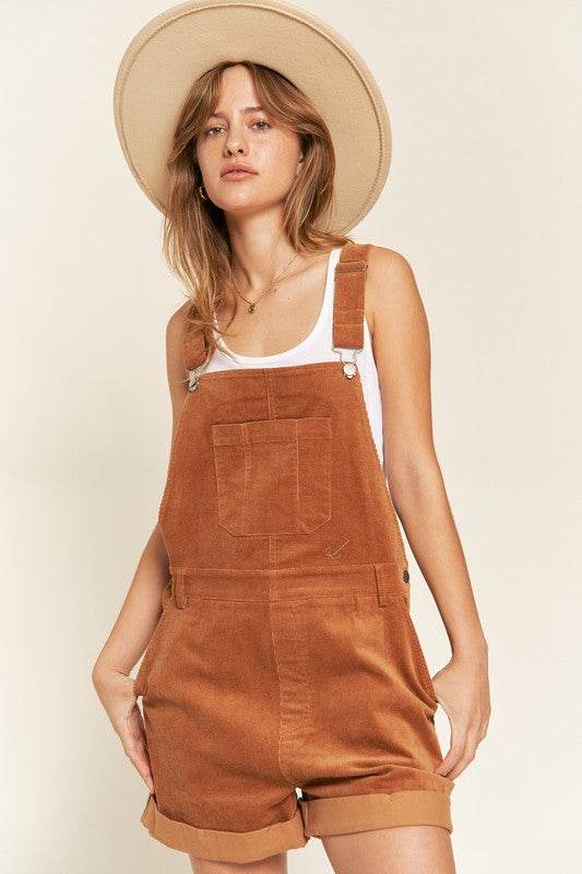 Corduroy Adjustable Shoulder Straps Overall PLUS - Shop Style & More | Fresh Looks, Everyday Deals & Free Shipping